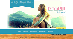 Desktop Screenshot of pacificwomenscenter.com